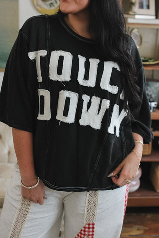 Taryn Touch Down Oversized Tee