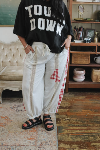 Sunday Patchwork Joggers