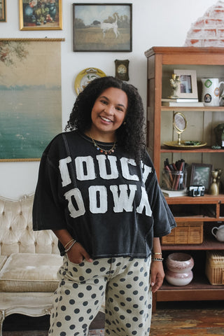 Taryn Touch Down Oversized Tee