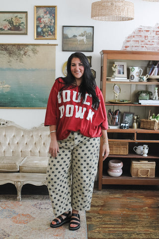 Taryn Touch Down Oversized Tee