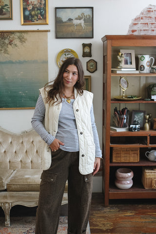 Lilly Ribbed Knit Striped Long Sleeve