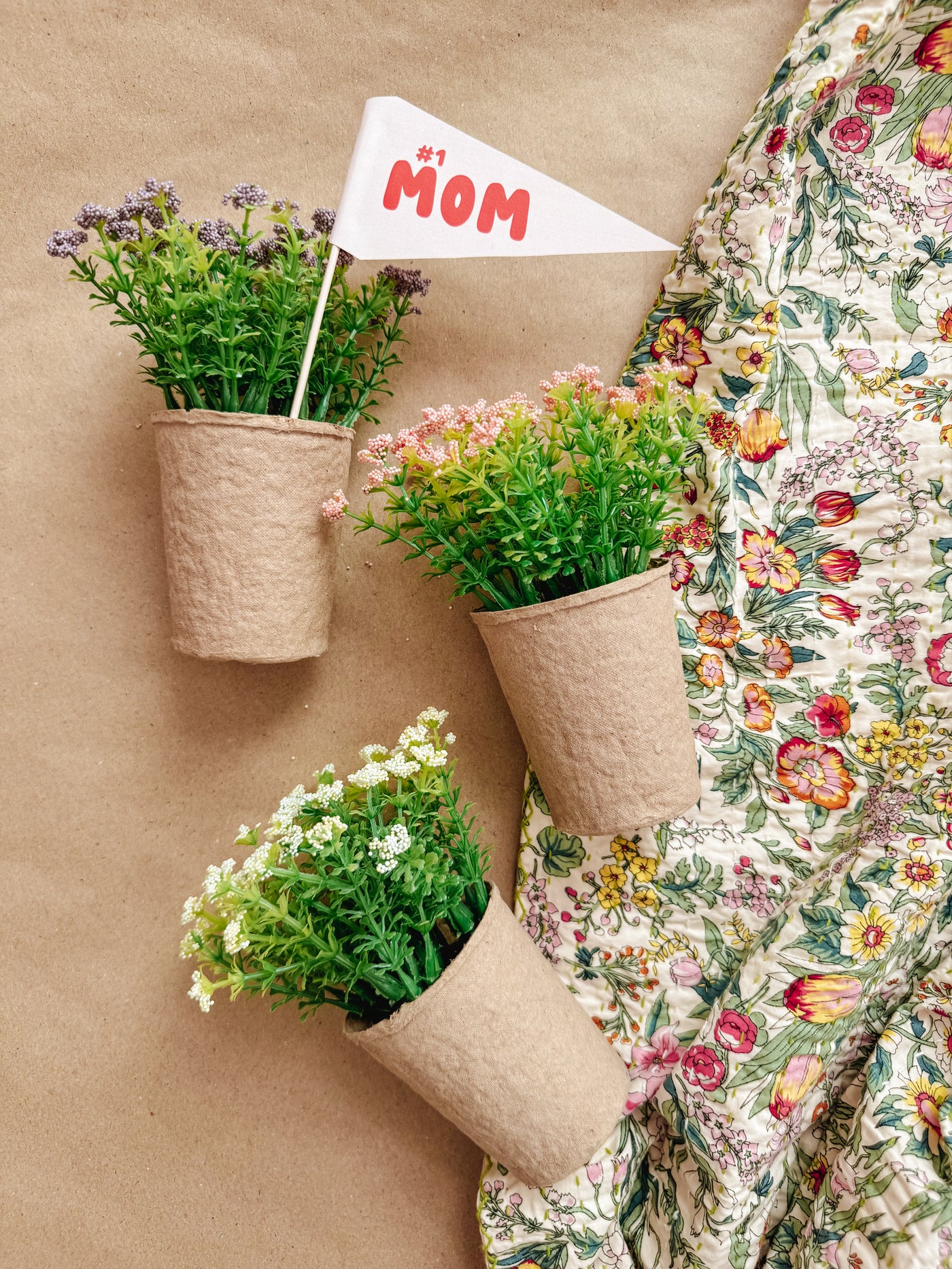 Mom Curated Gift Box | Floral Throw