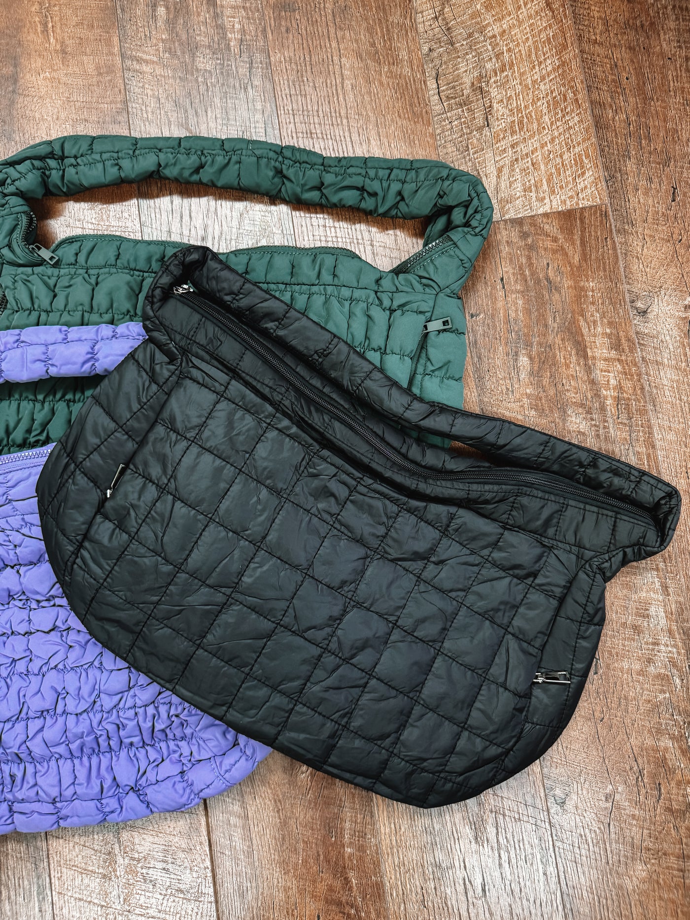 Wear Everywhere Quilted Shoulder Bag - Large