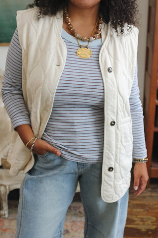 Charlie Quilted Vest