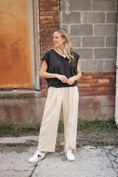 Miranda Pleated Trouser Pants