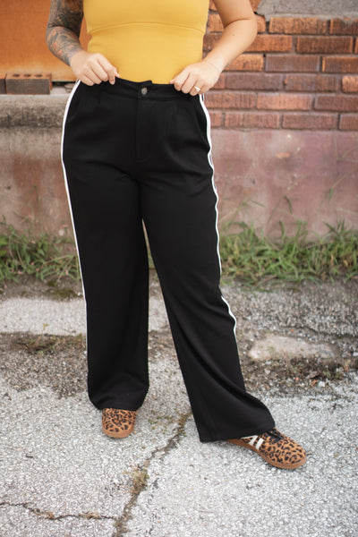 Ruby Piped Trouser Pants
