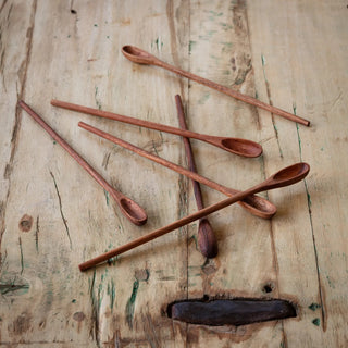 Wood Long Handle Spoon