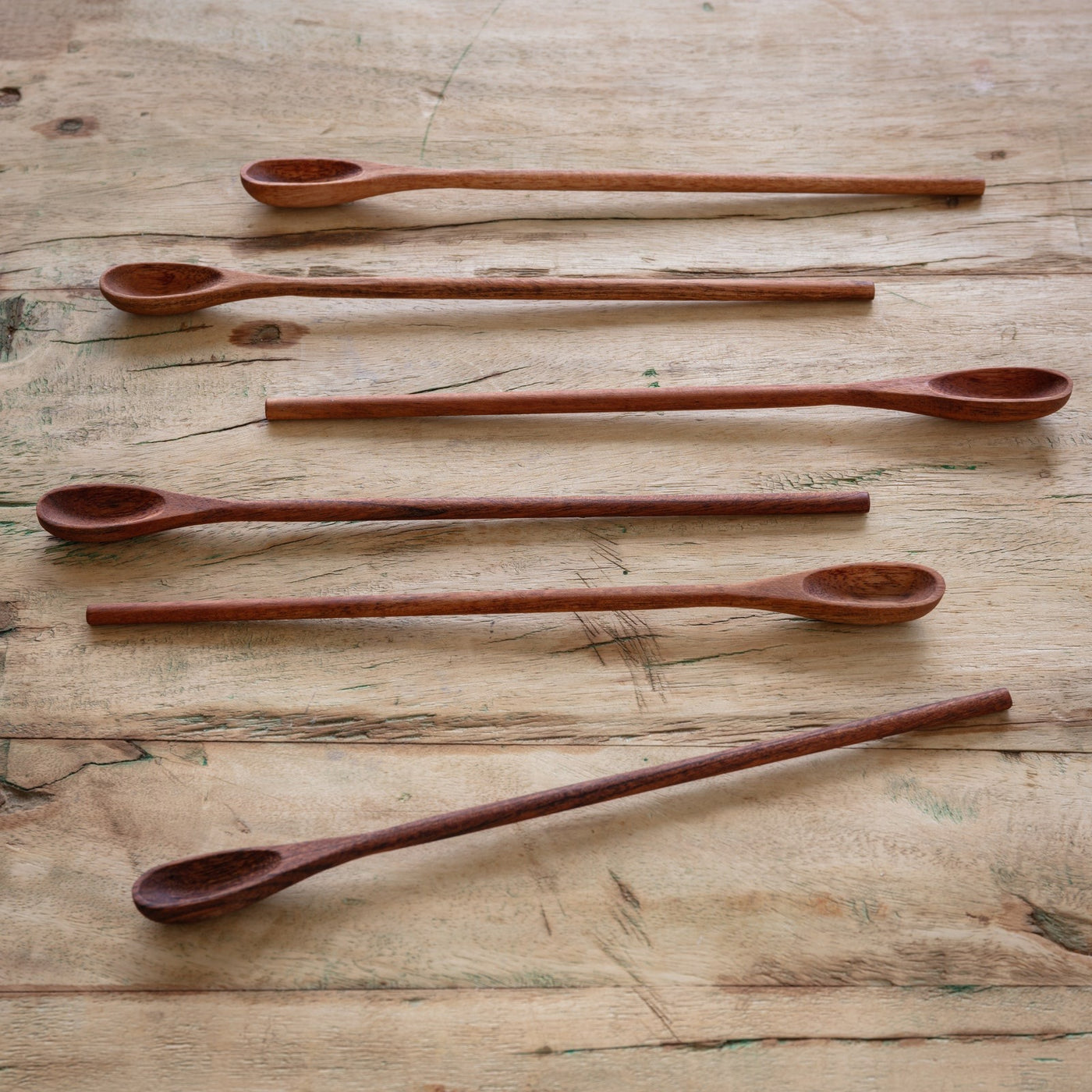 Wood Long Handle Spoon