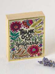 Thank God for Girlfriend Tiny Block Keepsake