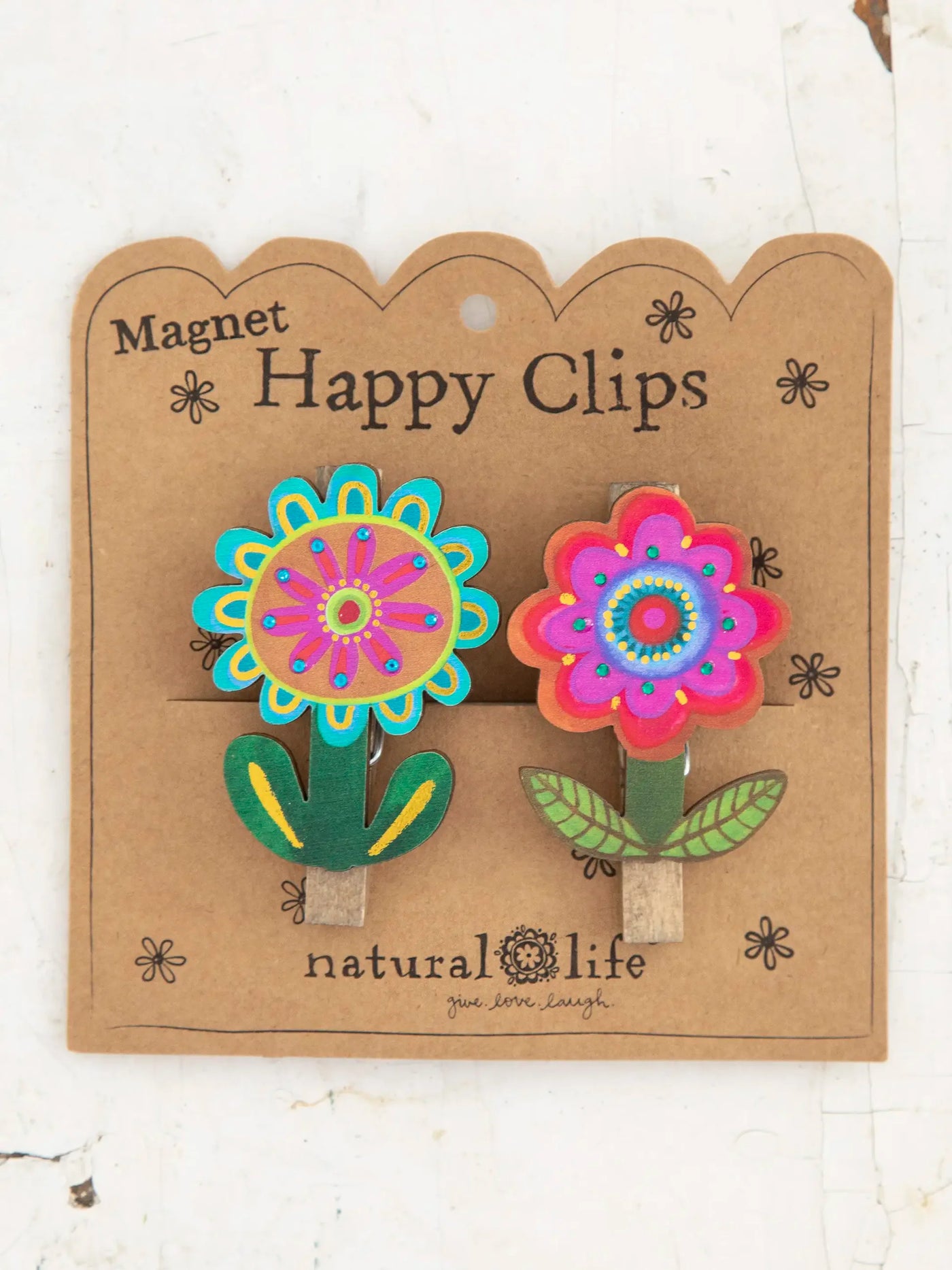 Flower Magnet Clips | Set of 2