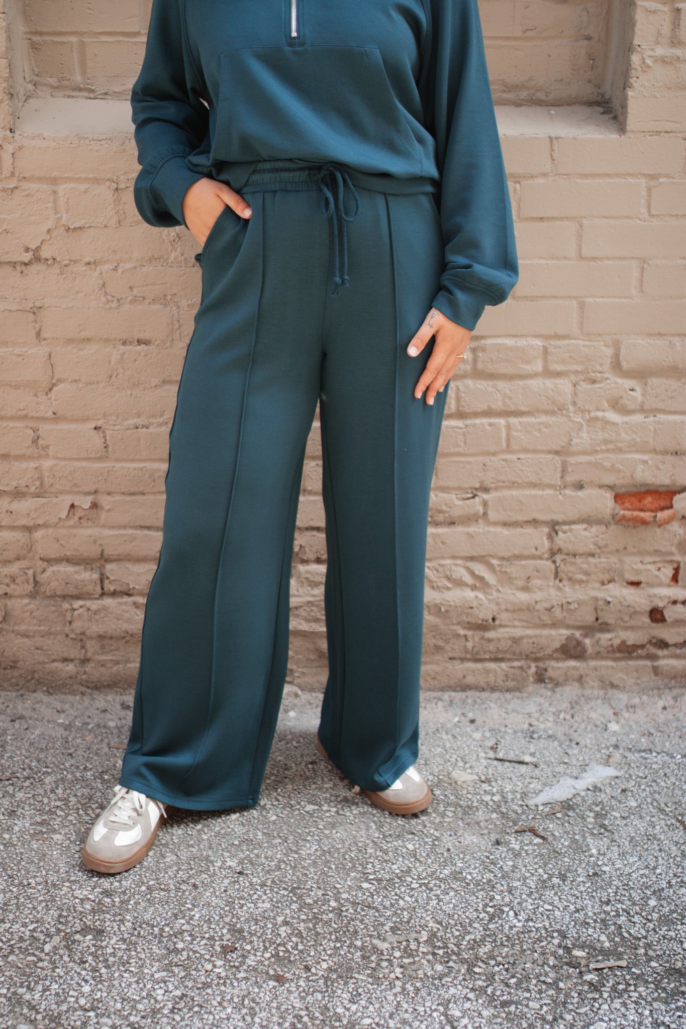 Kortney Wide Leg Drawstring Pants
