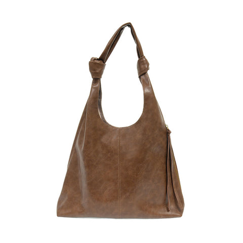 Addie Knot Handle Hobo Bag