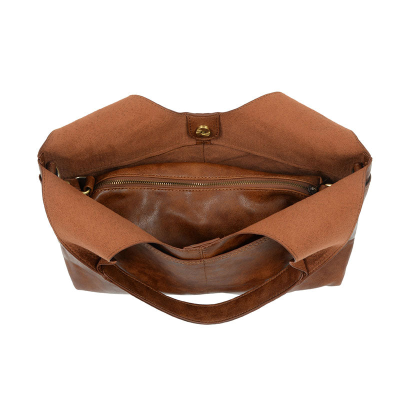 Val 4-Pocket Hobo Bag with Removable Crossbody