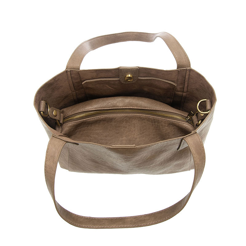 Lottie Medium Tote with Removable Crossbody