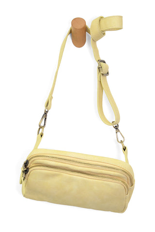 Kylie Double Zip Sling Bag