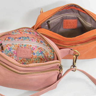 Kylie Double Zip Sling Bag