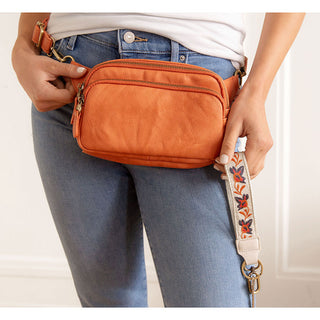 Kylie Double Zip Sling Bag