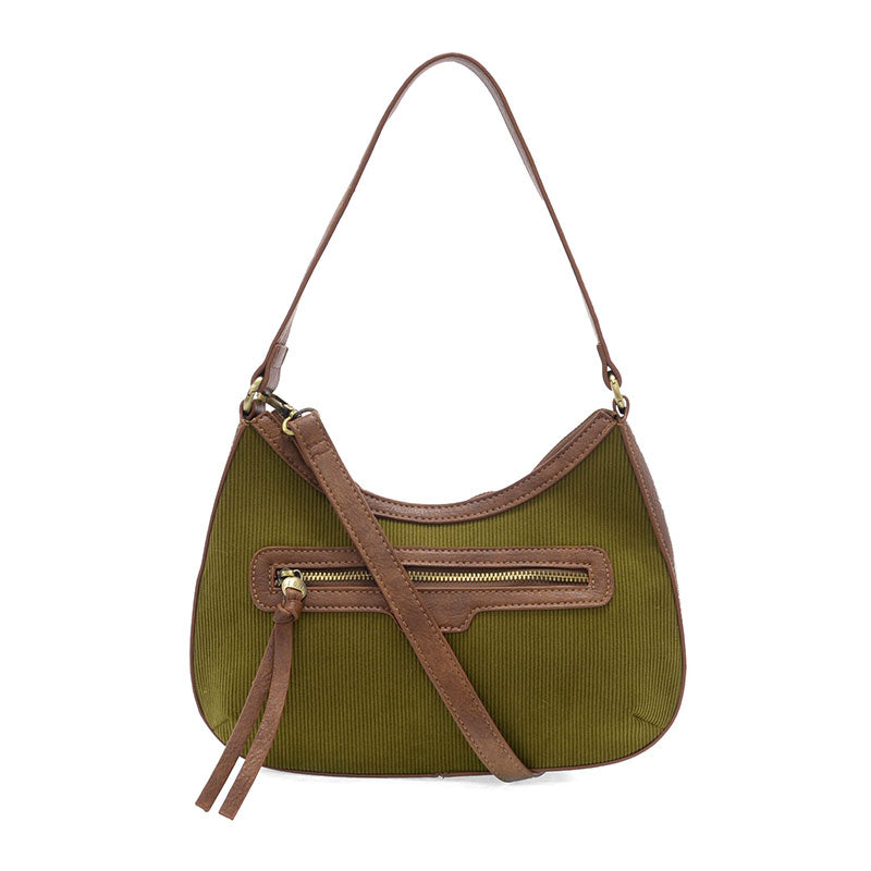 Hallie Corduroy Hobo Bag
