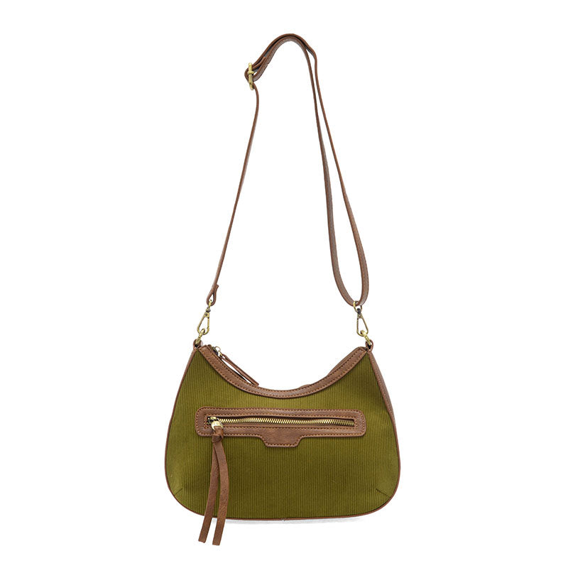 Hallie Corduroy Hobo Bag