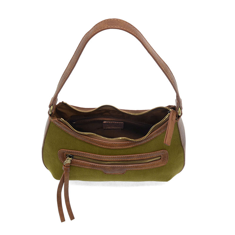 Hallie Corduroy Hobo Bag