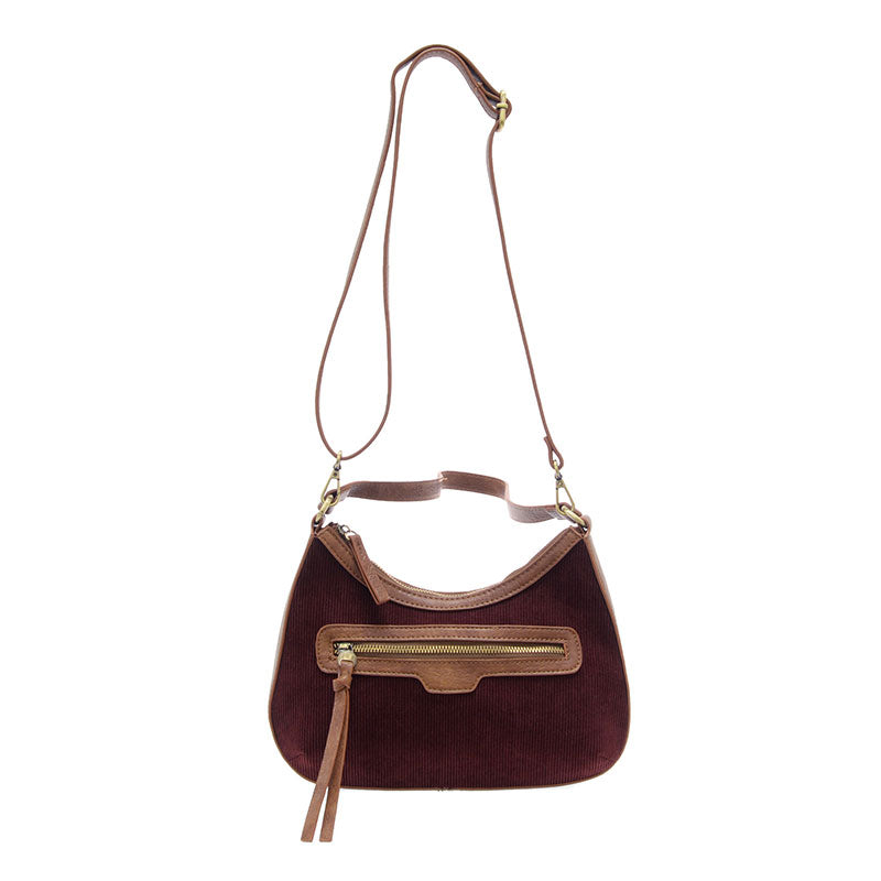 Hallie Corduroy Hobo Bag