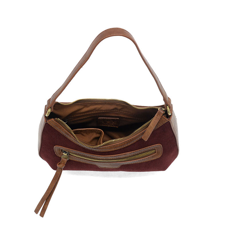 Hallie Corduroy Hobo Bag