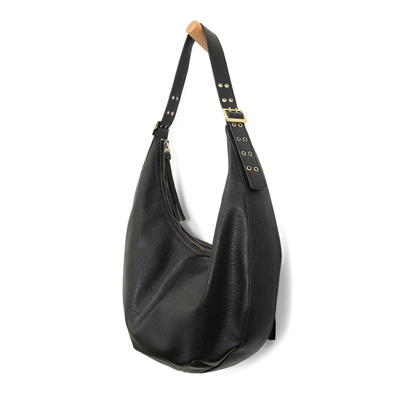 Nadia Buckle Large Hobo Bag