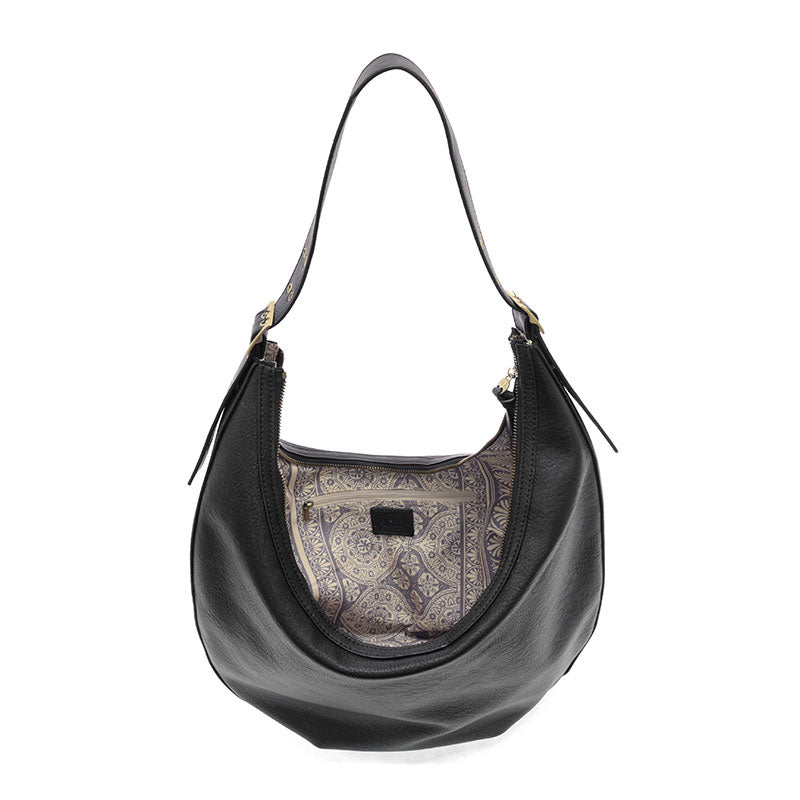 Nadia Buckle Large Hobo Bag