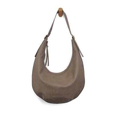 Nadia Buckle Large Hobo Bag