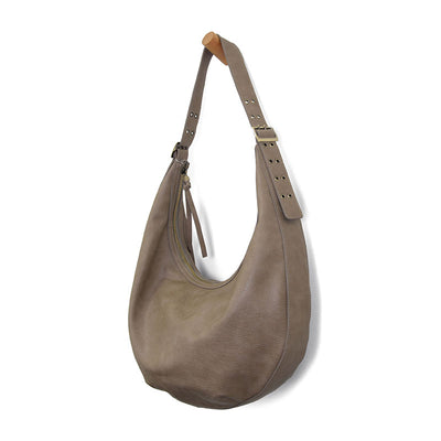 Nadia Buckle Large Hobo Bag