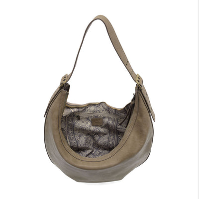 Nadia Buckle Large Hobo Bag