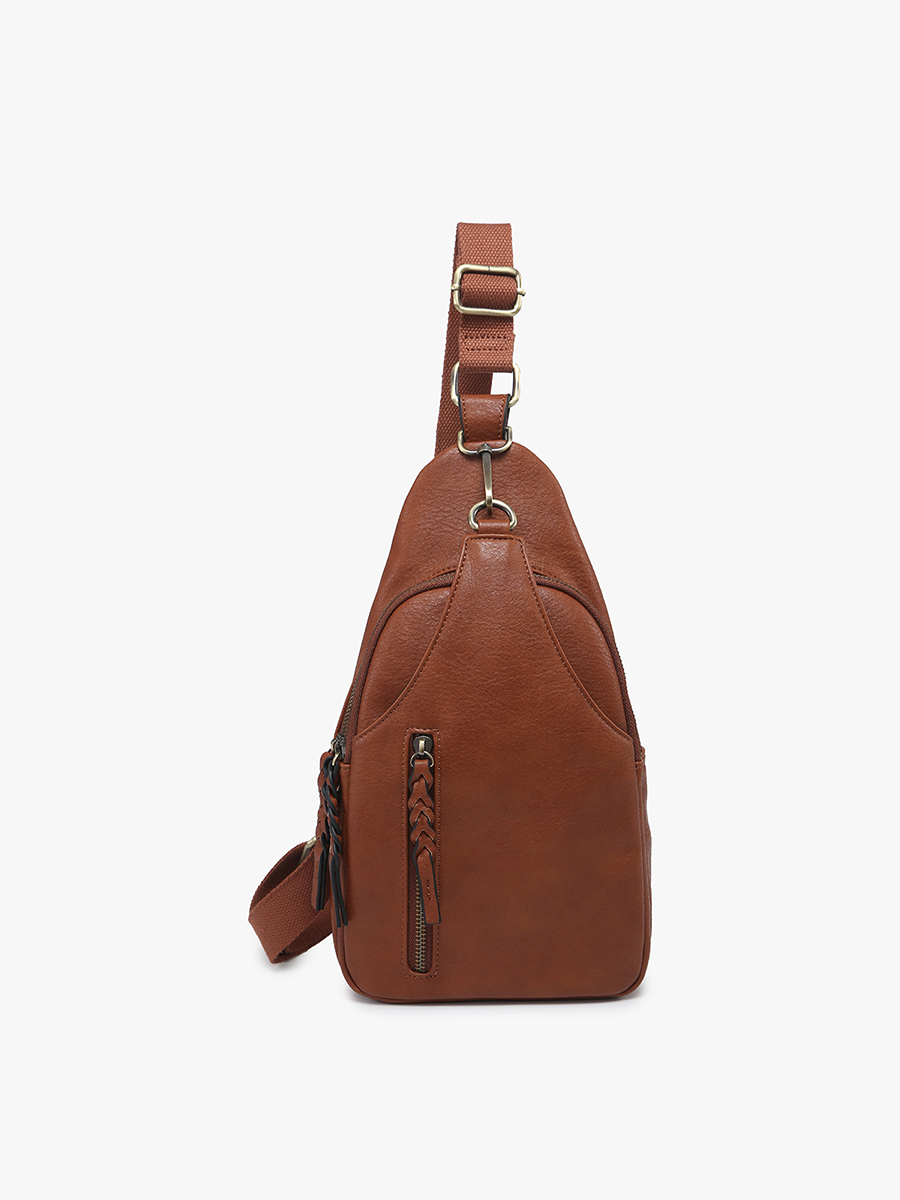 Multi-Compartment Sling Bag