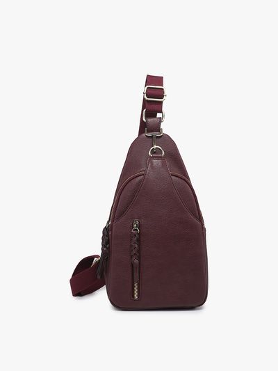Multi-Compartment Sling Bag