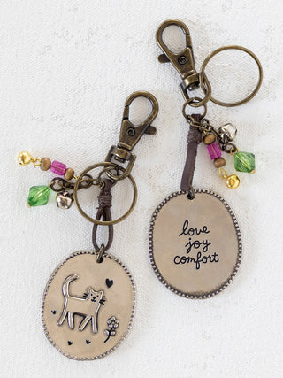 Cat Charm Keychain