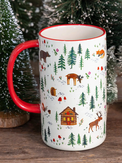 Woodland Critters Latte Mug