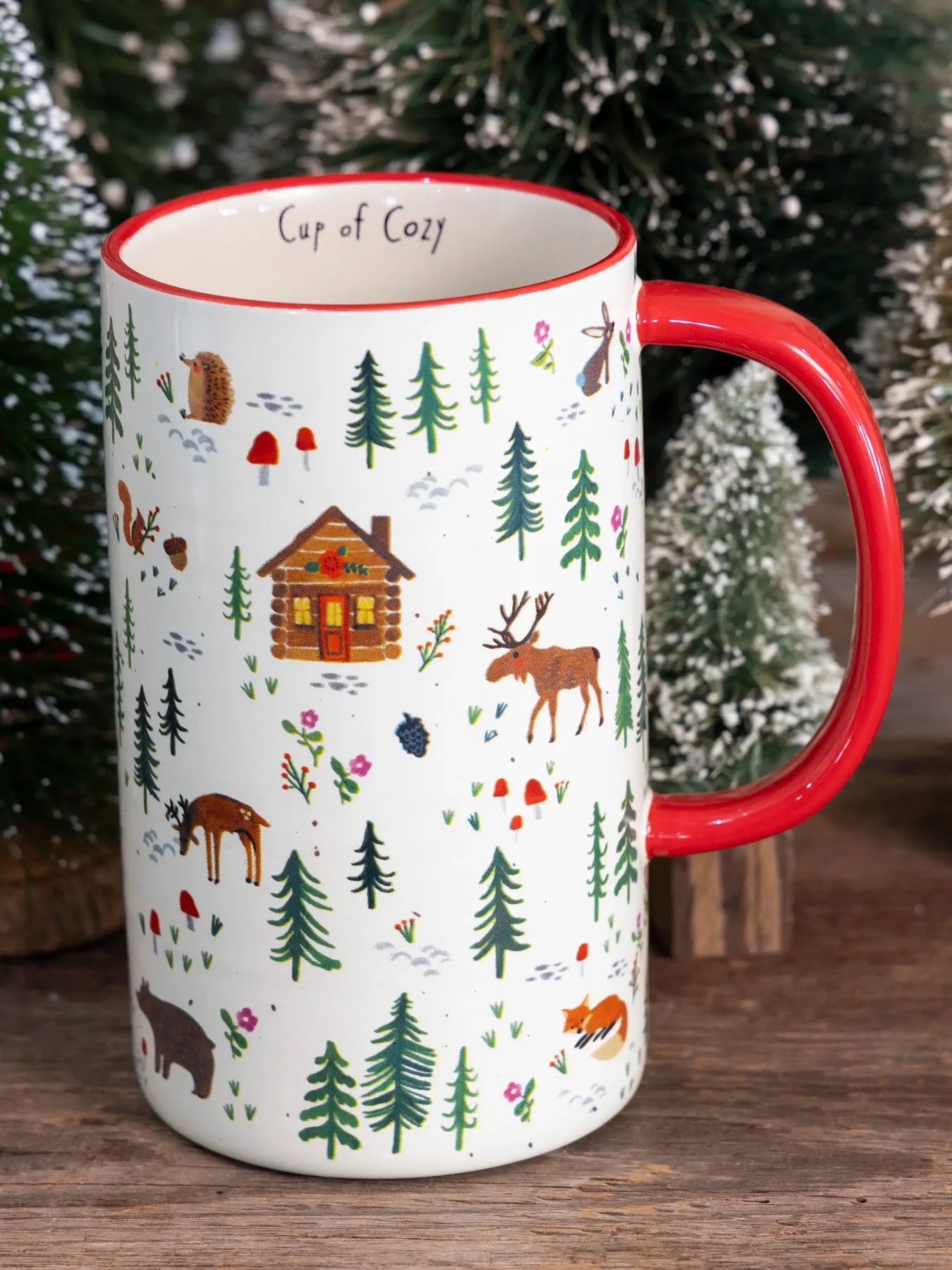 Woodland Critters Latte Mug
