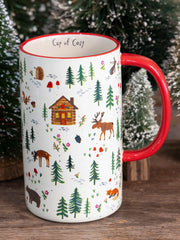 Woodland Critters Latte Mug