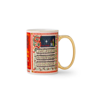 Rifle Paper Co. Christmas Carols Porcelain Mug