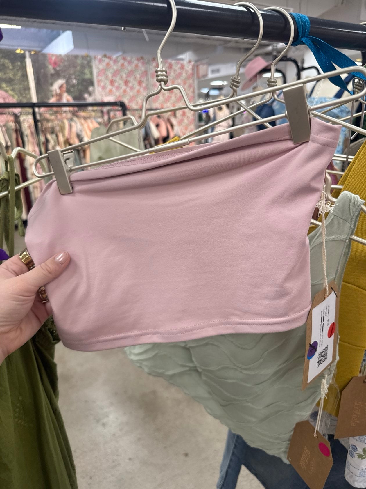 Hazel Cropped Tube Top