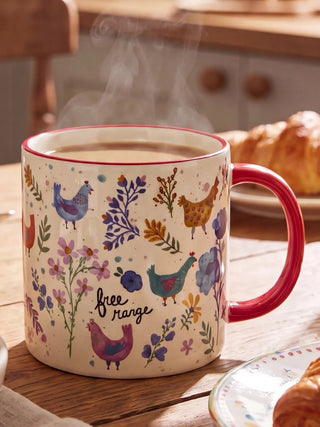 Free Range Chickens Bungalow Mug