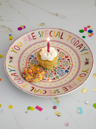 You Are Special Today Celebration Plate