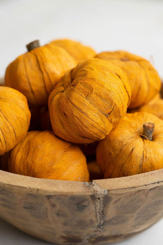 Faux Mini Pumpkins