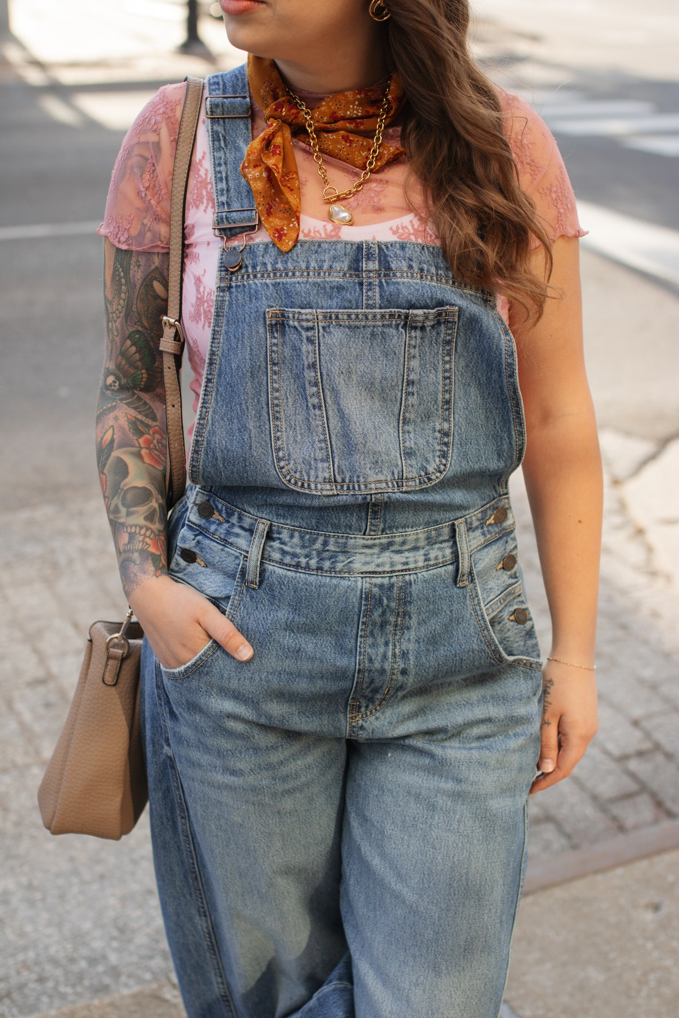 Nellie Lace Short Sleeve Top | Rose