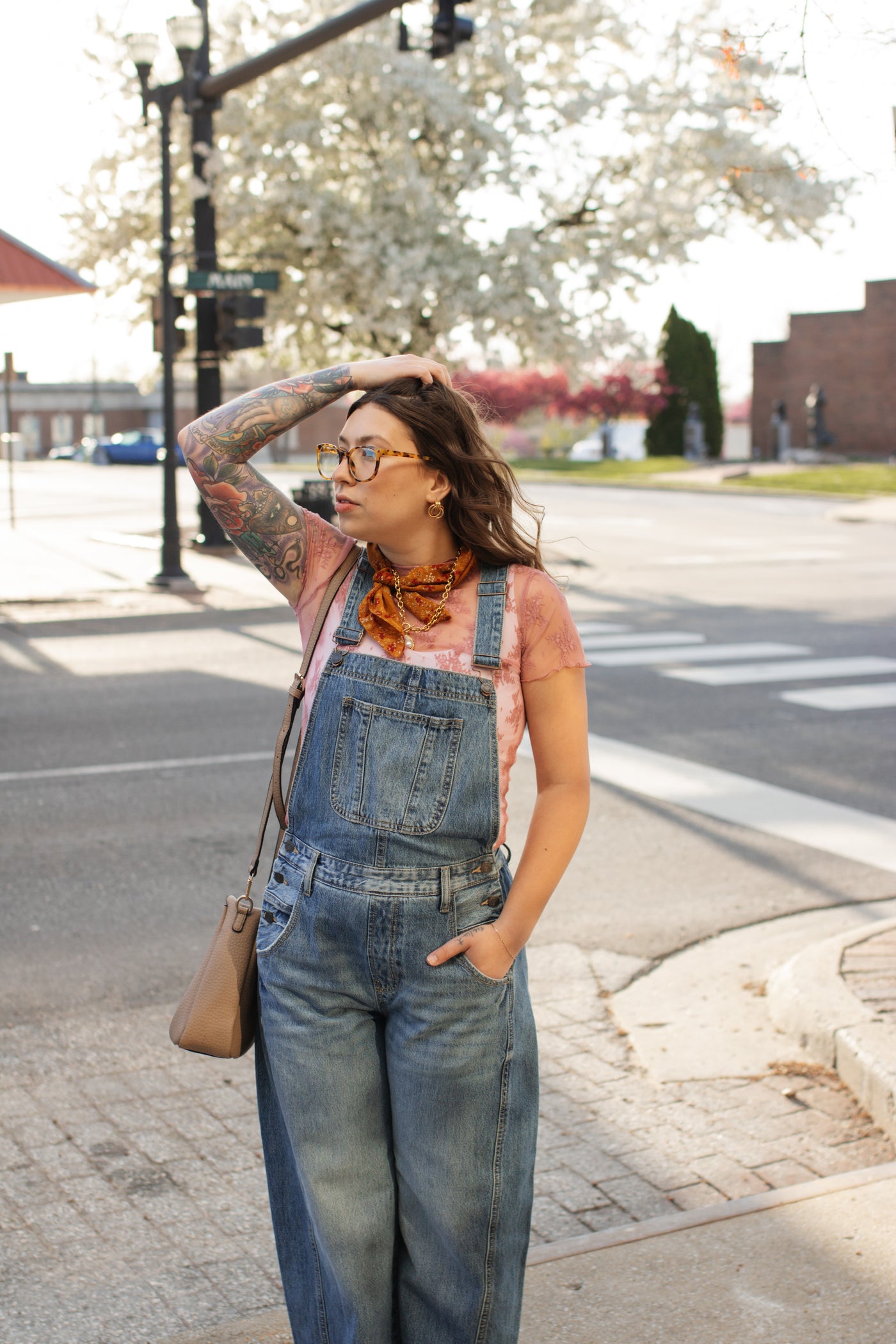 Nellie Lace Short Sleeve Top | Rose