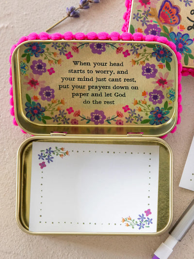 You Are So Loved Tin Prayer Box