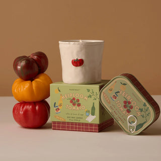 Bistro Heirloom Tomato Icon Ceramic Candle