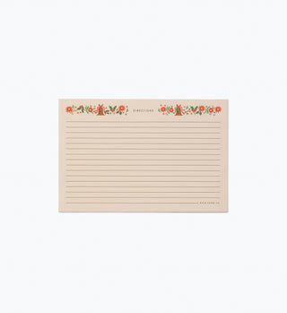 Rifle Paper Co. Holiday Recipe Cards