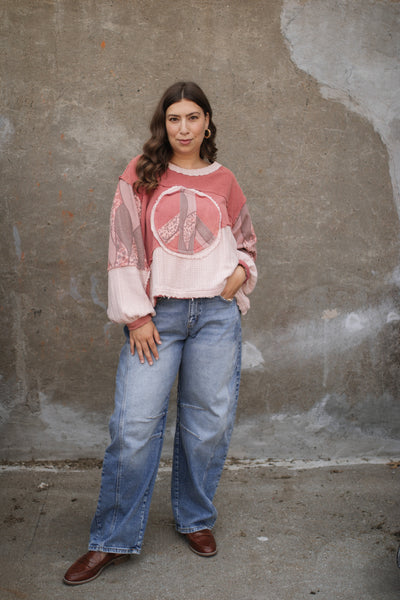 Reagan Peace Sign Shirt