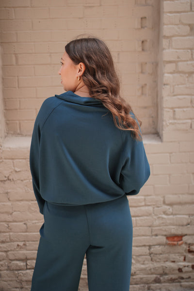 Riley Quarter Zip Pullover Sweatshirt