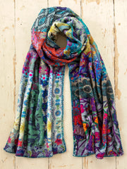 Floral Cozy Blanket Scarf